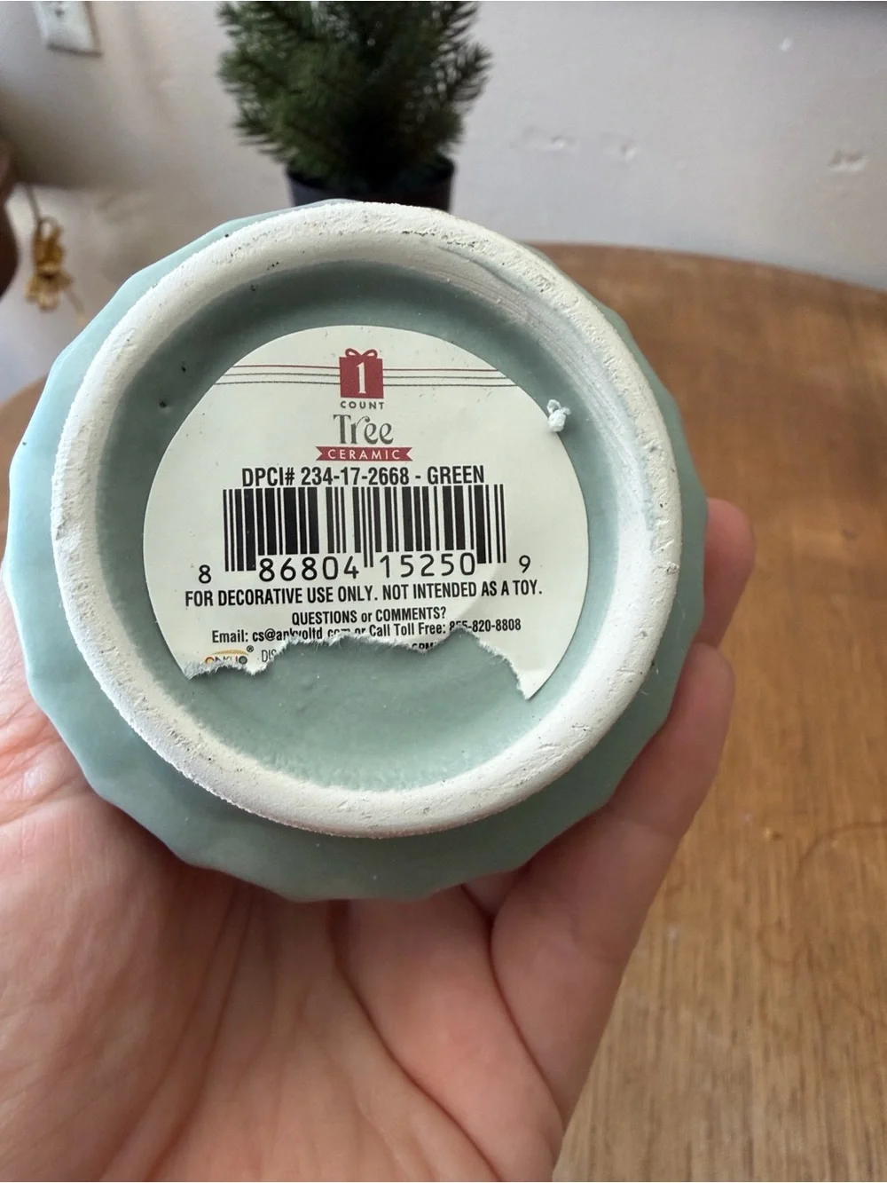 Target Ceramic Holiday Tree Trio in White, Light green and Navy